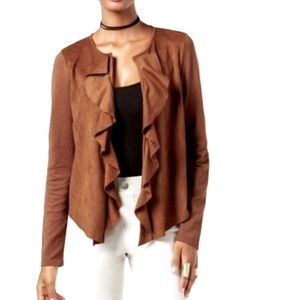 NWOT Jones New York signature suede jacket/ blazer size 8